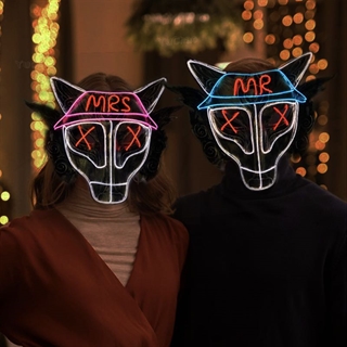 LED maske - Ulvepar MR og MRS